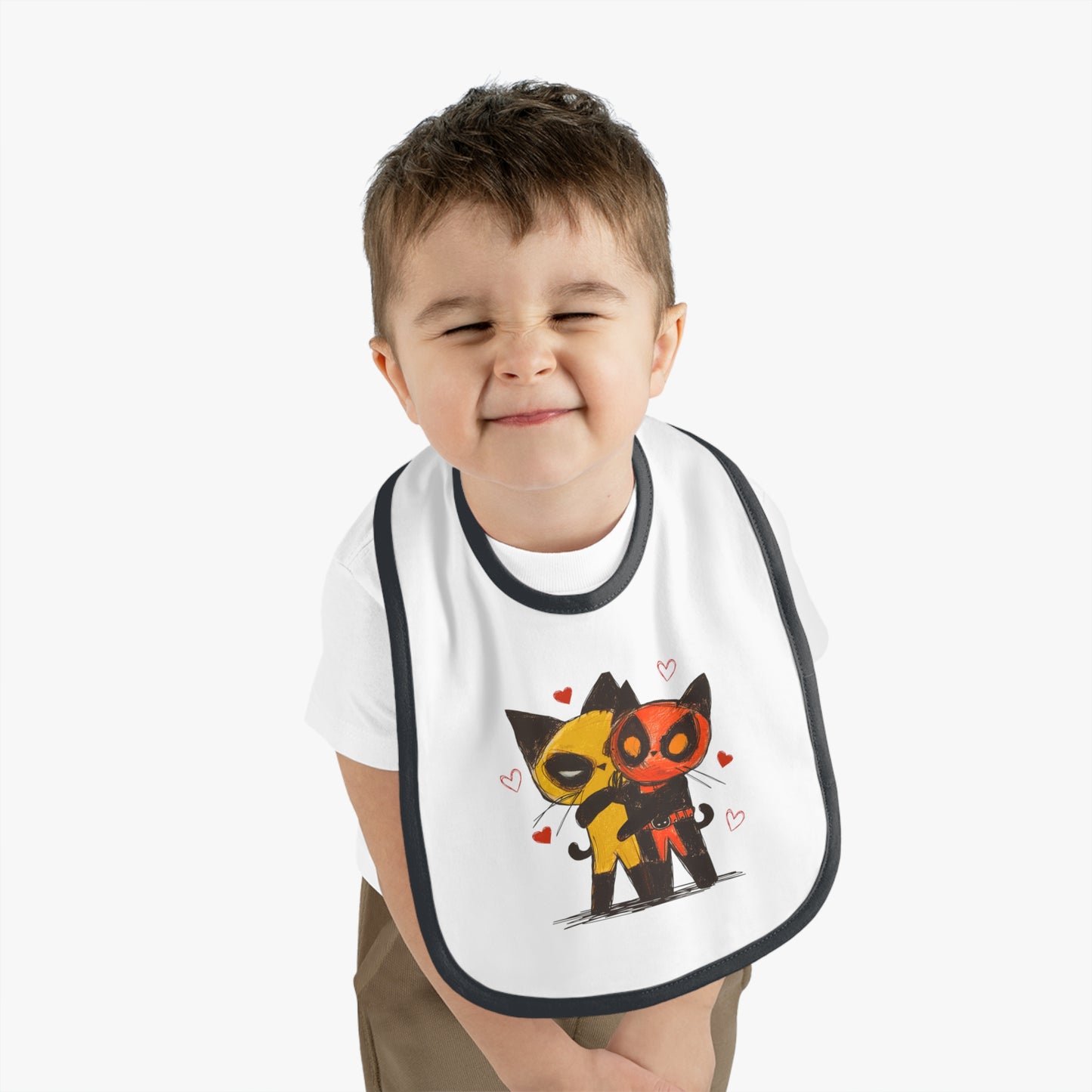 Baby Bib - Superhero Design